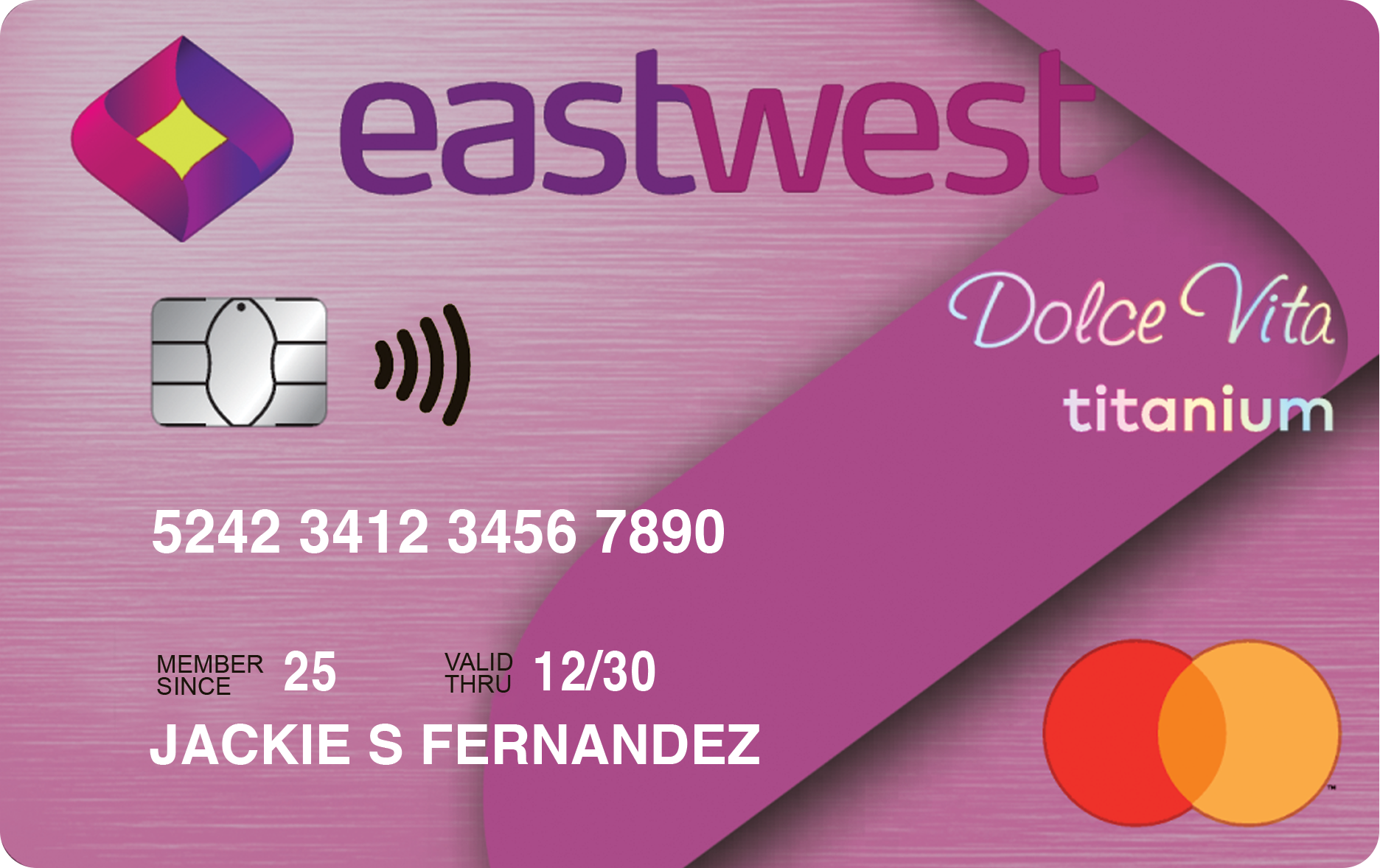 EastWest Dolce Vita Titanium Mastercard