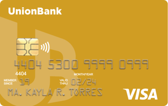 UnionBank Gold Visa
