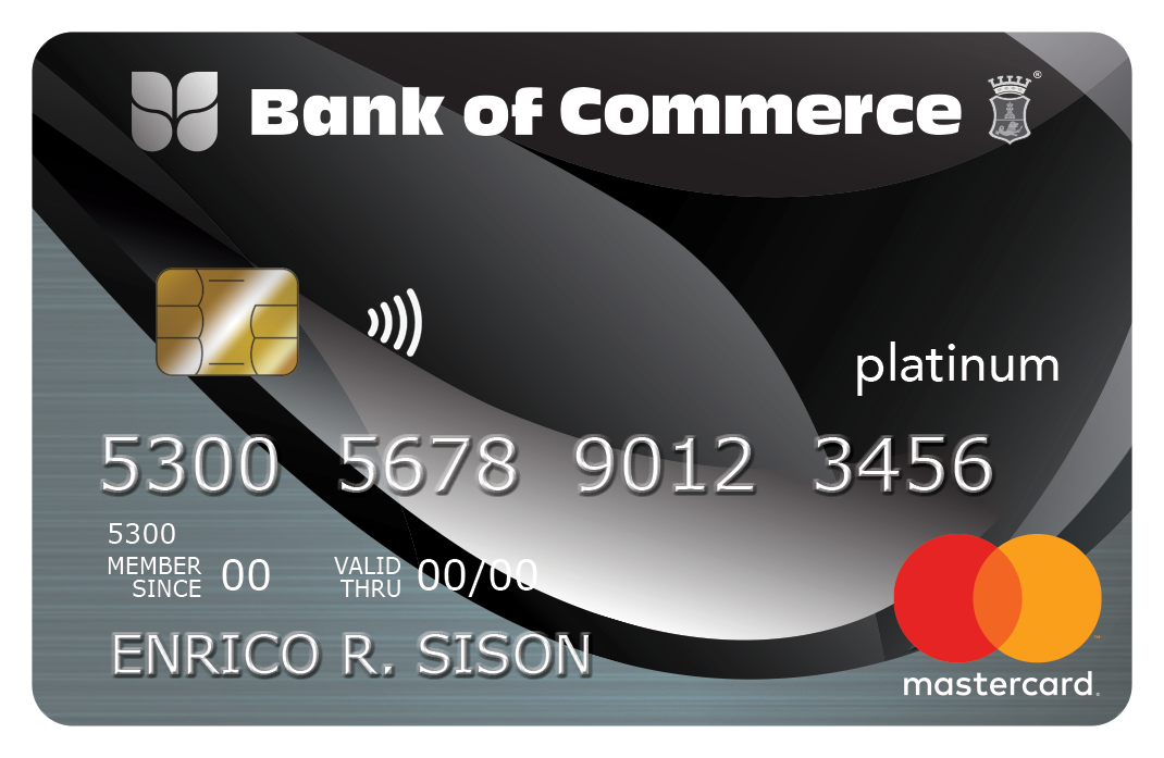 Bank of Commerce Platinum Mastercard