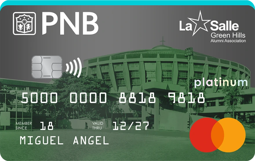 PNB-La Salle Greenhills Alumni Platinum Mastercard