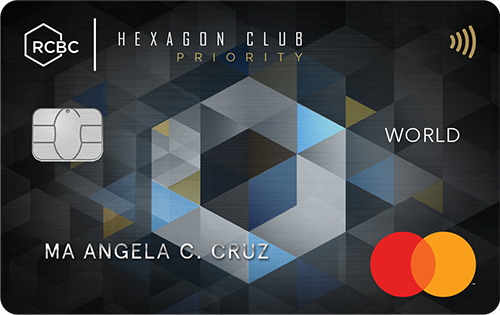 RCBC Hexagon Club Platinum Mastercard
