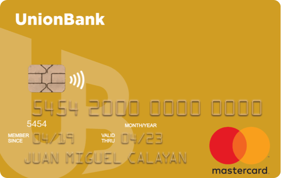 UnionBank Gold Mastercard