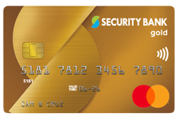 Security Bank Gold Mastercard