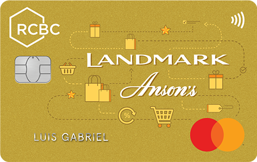 RCBC Landmark Anson's Mastercard