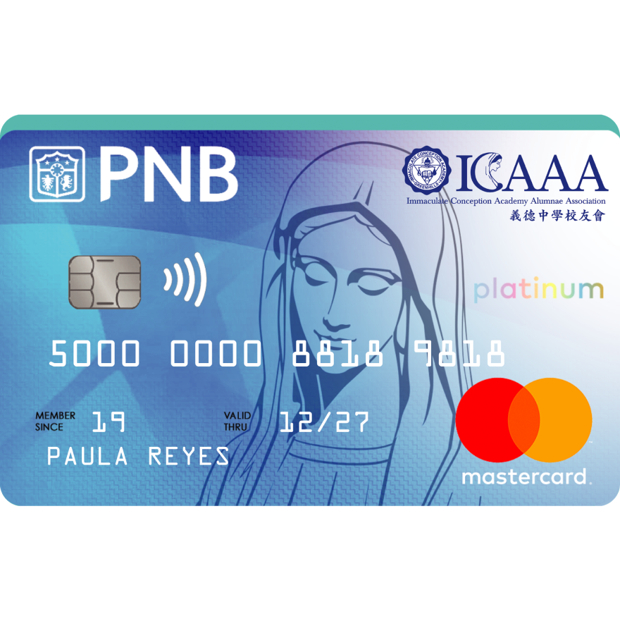 PNB-ICA Alumnae Association Platinum Mastercard