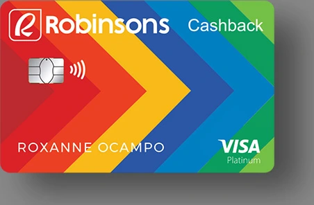 Robinsons Cashback Card, powered by Visa