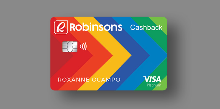 Robinsons Cashback Card, powered by Visa